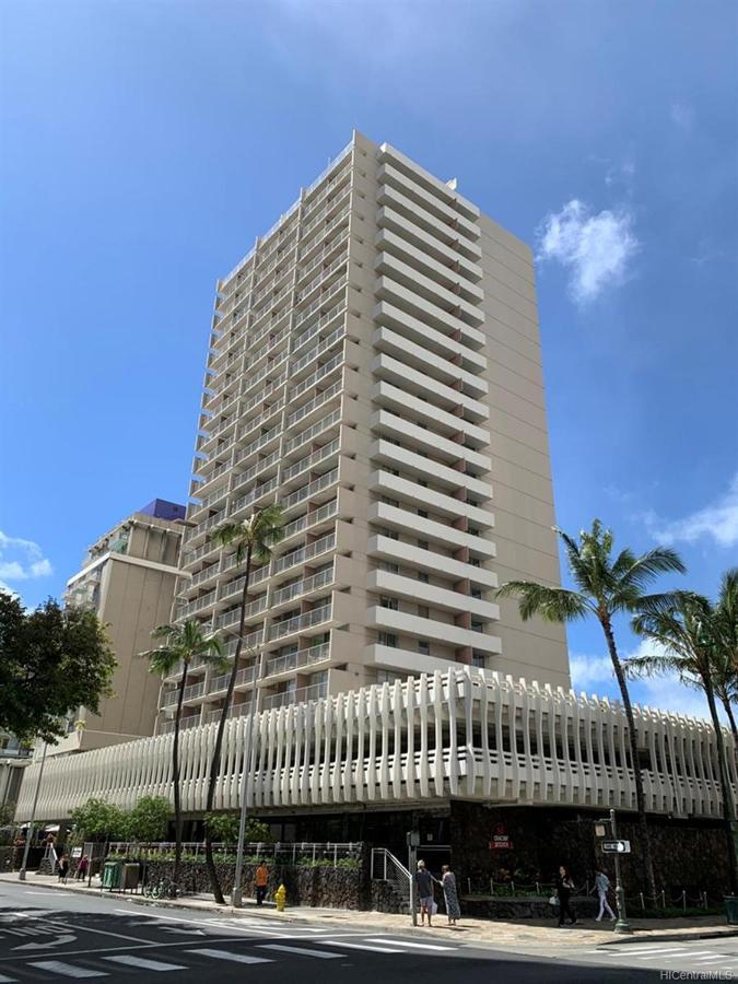 Апарт готель Marine Surf Waikiki Гонолулу Екстер'єр фото